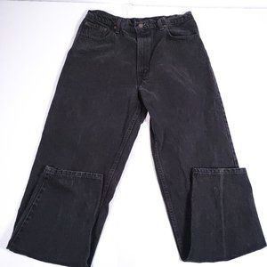 Levi Mens 550 Red Line  Black Jean 34/34